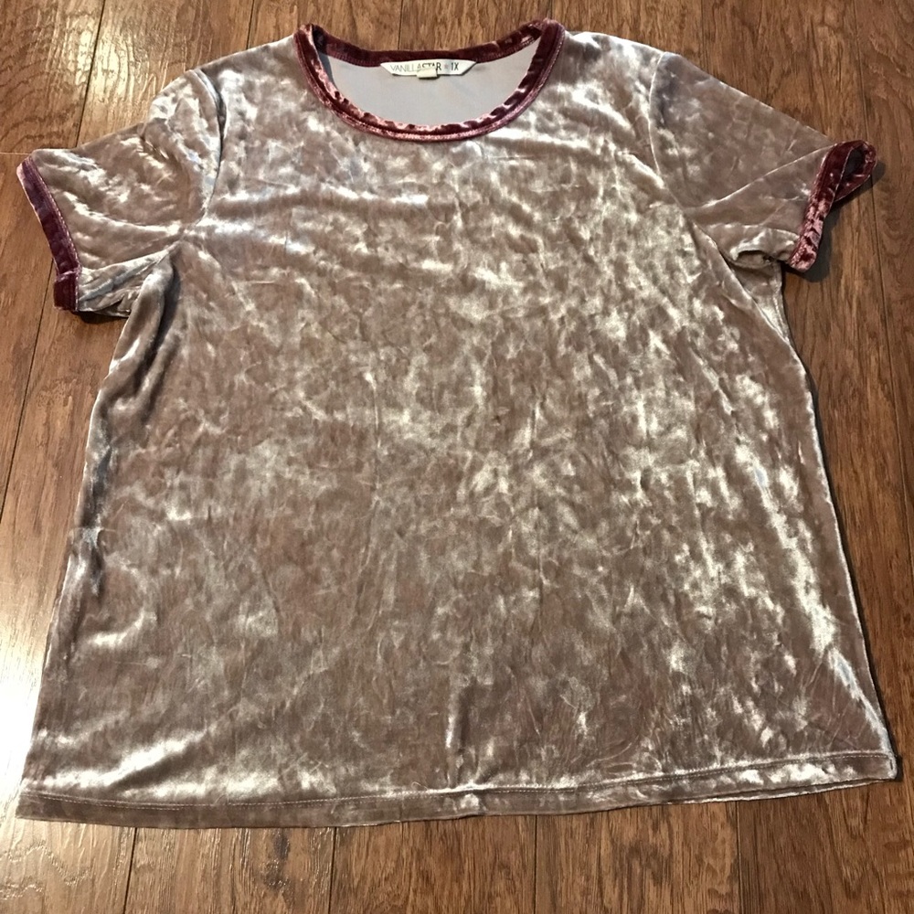 👰🏻WEDDING SALE💍 Pink Velvet Top 1X